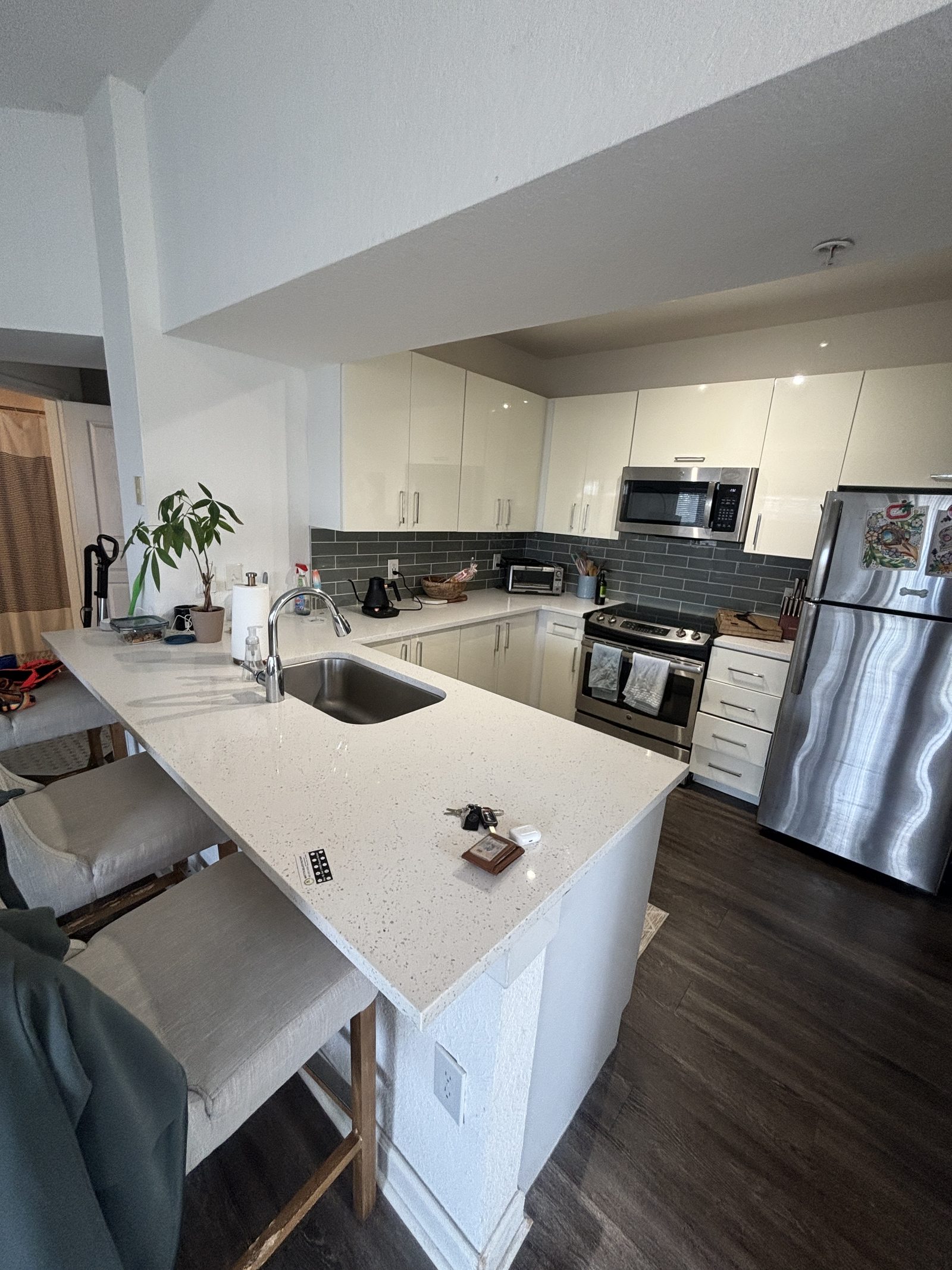 A spotless kitchen cleaned in Delaware, OH